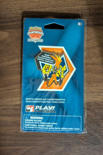 Pokemon pin naic 2018 - pin,